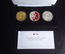 Limited Edition 2019 Remembrance Day Five Pounds Coin Collection - Jubilee Mint, ( With COA )