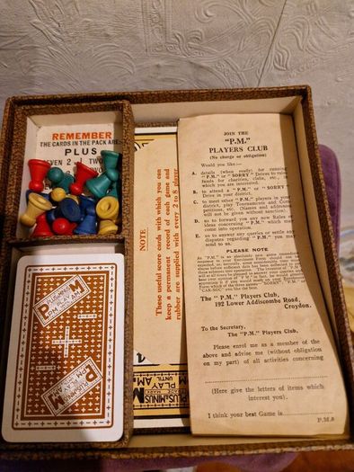 1930's Plus Minus board game - Complete