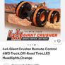 Giant crusher remote control truck Image 5