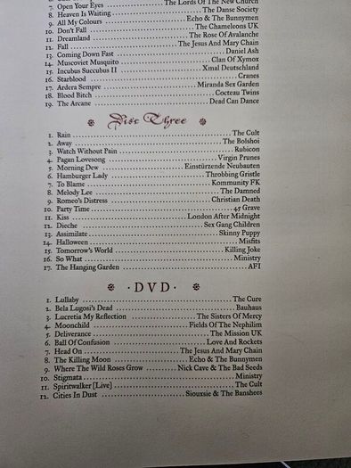 The Gothic Box 3CD + DVD - A Life Less Lived