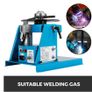 BRAND NEW 5/10KG Mini Semi-Automatic Rotary Welding Positioner Turntable Tilte Table 0-90 W/ 3 Jaw Lathe Chuck for Annular Welding Image 5