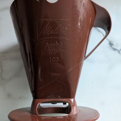 Coffee filter + Sugar bowl