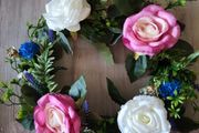 Harvest spring wreath