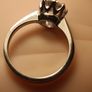 18ct White Gold Hand Made 2ct.Diamond Solitaire Ring Image 6