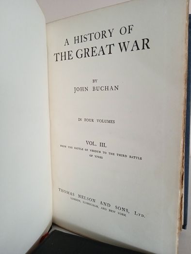A History of the Great War (Volume III) by John Buchanan (GT851)