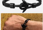 Black Anchor Bracelet unisex