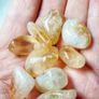 CLEARANCE Citrine tumbled stone natural gemstone for optimism and light 250g Image 3