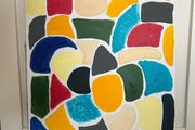 Colourful abstract painting