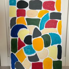 Colourful abstract painting
