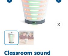 Classroom sound meter