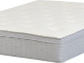 Mattress Memory Foam 4ft  in White Top/Grey Surround