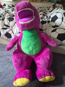 Barney soft toy