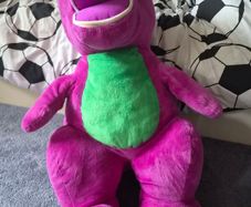 Barney soft toy