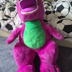 Barney soft toy