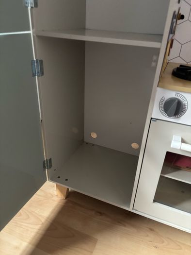 wooden play kitchen