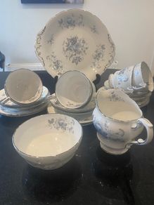 Beautiful Royal Standard  Melody pattern 21 piece tea set