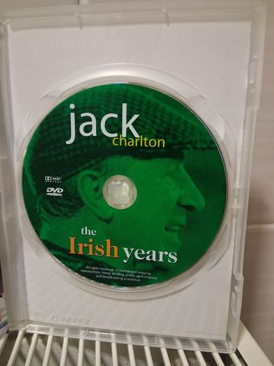 Jack Charlton. The Irish Years DVD. Collect In Dublin Or Receive Via Post.Italia 90 Revisited With Jack  DVD Also Available.