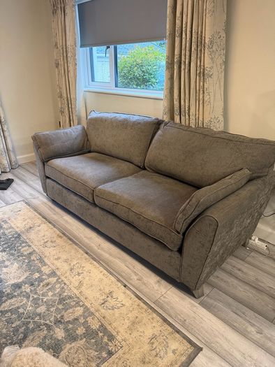 Two Grey Sofas