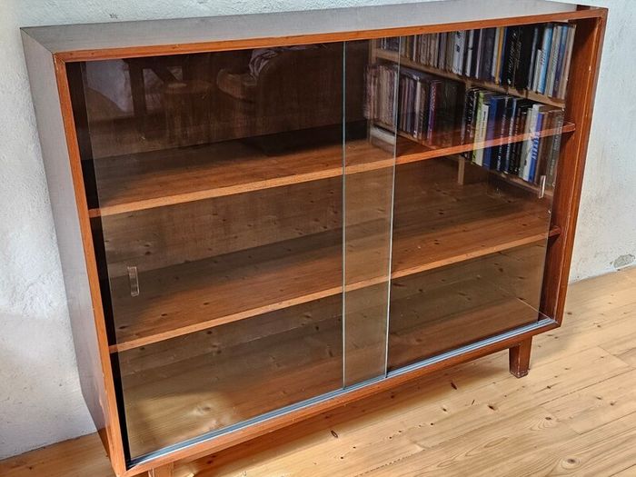 Vintage Mid Century Sideboard - Vintage Mid Century Bookcase - Mid Century Furniture