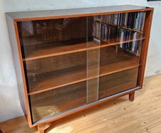 Vintage Mid Century Sideboard - Vintage Mid Century Bookcase - Mid Century Furniture