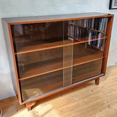 Vintage Mid Century Sideboard - Vintage Mid Century Bookcase - Mid Century Furniture