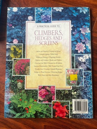 Vintage Gardening Guide Trio Alan Titchmarsh Flowering Shrubs & Climbers Bundle