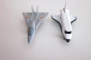 2019 Matchbox Swing Wing Fighter Jet &amp; Siku Space Shuttle