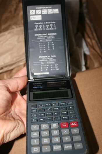 Casio FX-115 Scientific Calculator , Hard Case