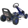 Pedal Go Kart with Adjustable Seat Blue Image 4