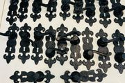 Wrought Iron Door Handle 15 EUR Per Pair Strong Heavy Duty Basta Merriway Black Antique Lever Lock Door Handles Fortress