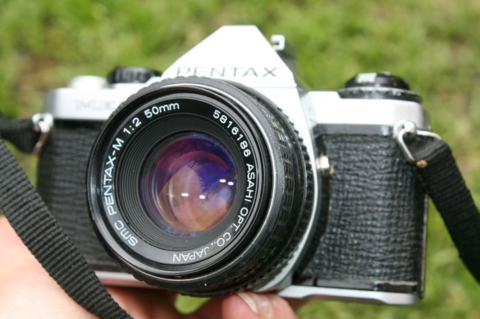 Pentax ME Super - Vintage 35mm Film SLR Camera - Tested
