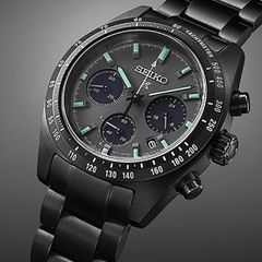 Seiko Prospex Speedtimer SSC917 Dark Series 39mm Solar Chronograph