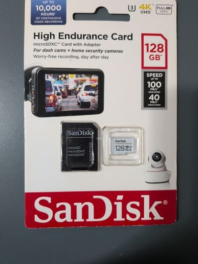 MicroSDXC High Endurance 128GB 3 V30
