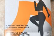Crivit Ladies' Premium Sports Leggings - Black - Size S EUR 36/38 GB 8/10 New