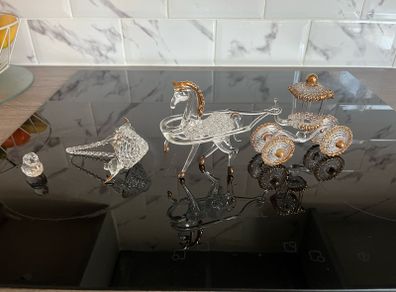 Hand blown Italian crystal