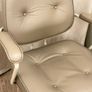 IKEA swivel leather chair Image 3