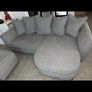 Beautiful grey sofa Image 2