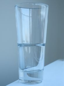 tall 300ml glass