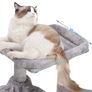 Cat Tree with Sisal Scratching Posts, Multi-Level Cat Tower, Cat climbing frame with large platform, basket MULTIPLE COLOURS (FREE POSTAGE) Image 5