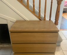 IKEA MALM 3-Drawer Chest of Drawers