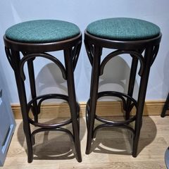 vintage bentwood bar stools, Thonet style