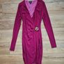Just Cavalli (Roberto Cavalli) Red Wrap Dress Image 2