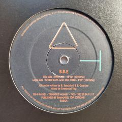 B.B.E. - Seven Days And One Week - Triangle Records - ORIGINAL Pressing! HUGE 90s Club CLASSIC!
