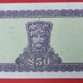 Irish 1977 Fifty pound banknote in V Fine condition Image 4