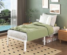 3ft Single Bed Frame with Rounded Corner Legs