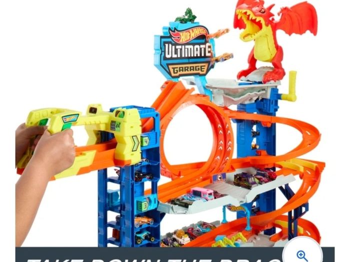 Hot Wheels City Let's Race Ultimate Garage Playset
