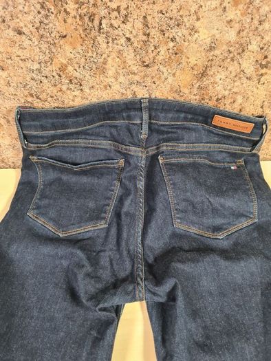 womens Tommy Hilfiger COMO SKINNY jeans BLUE DENIM size W 30 L 30 zip fly