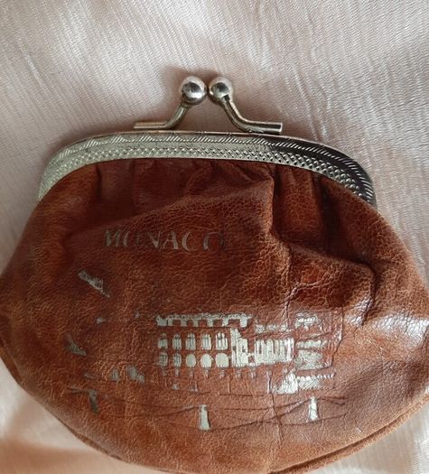 New genuine leather small purse