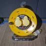 110V 25M Twin Socket 16Amp Extension Reel Image 2