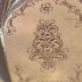 Small table photo frame in Italian silver from the 1950s, double frame for 2 photos, vintage portrait frame Image 4